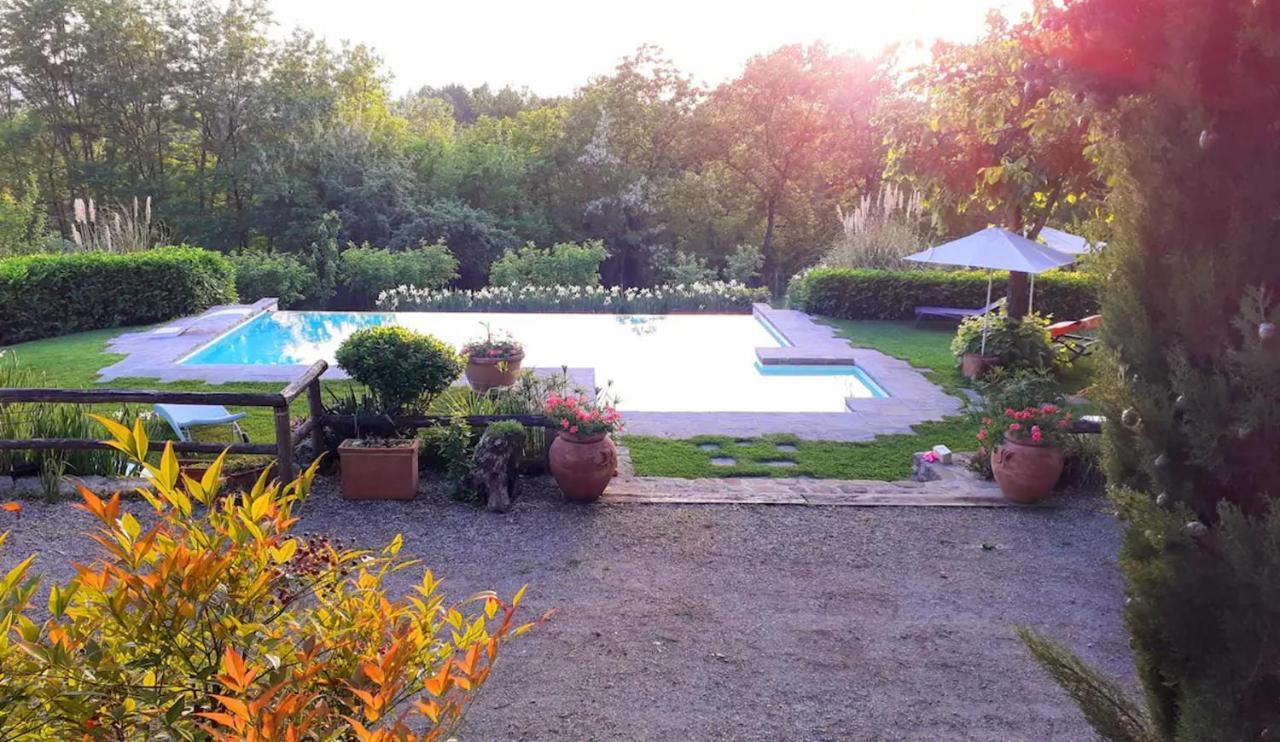 Tuscan Hills Near Florence - Stone House 维基奥 外观 照片
